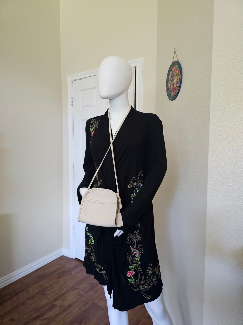 Vintage Coach Abbie Zip Leather Bag - (A8C-9017)